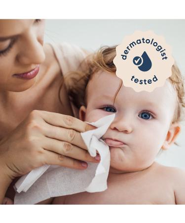 ABBY&FINN Natural Unscented Baby Wipes - Sensitive Water Based Diaper Wipes - 288 Total Wipes (4 Pop-Top Packs, 72 Count each) - Buy Online on GoSupps.com