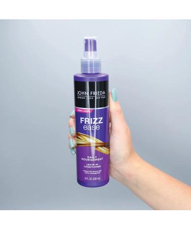 Frizz Ease Daily Nourishment Leave-In Conditioner 8 oz - Anti Frizz & Heat Protectant - Vitamin A, C, E - 7.98 Fl Oz (Pack of 1) - Buy Online on GoSupps.com