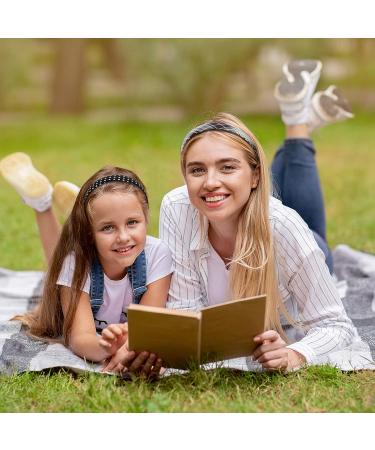 WHAVEL 5PCS Black Padded Headbands for Women - Non-slip Cute Floral Hair Bands - Buy Online on GoSupps.com