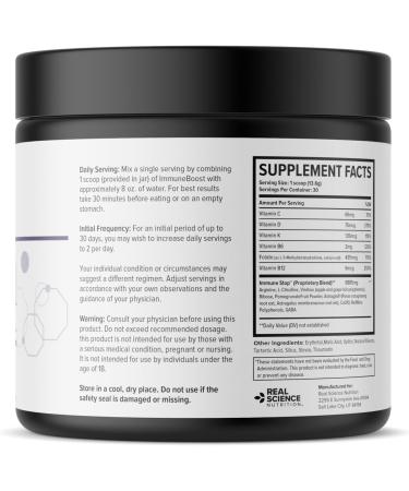 Immune Boost Plus | Natural Immunity Formula Boost Immune System Health and Wellness More Powerful Than Elderberry Zinc Echinacea - in a Fast Acting Powder - Buy Online on GoSupps.com