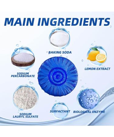 Toilet Toilet Cleaning Block Stains Odors Household Toilet Cleaning Block Household 10pcs Blue Static Remover for Carpet (Blue One Size) Blue One Size - Buy Online on GoSupps.com