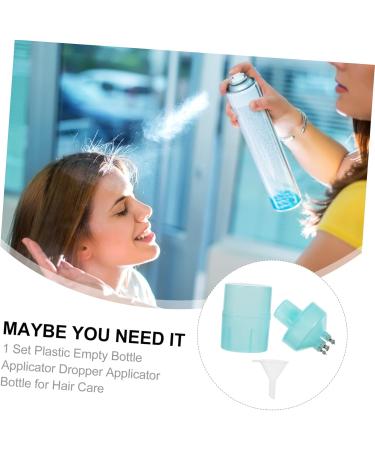 Hair Color Applicator Bottle Set Dying Tools with Comb & Dropper for Easy Hair Dyeing 6.3X4.5cm Blue - Buy Online on GoSupps.com