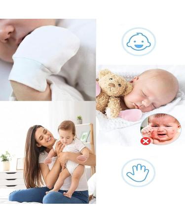 6 Pairs Newborn Baby Anti-Scratch Mittens | Soft Adjustable Cotton Gloves for 0-6 Months Boys Girls - Buy Online on GoSupps.com