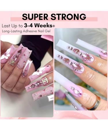 Makartt Nail Rhinestone Glue Gel Kit - 15g Super Adhesive Gel for Rhinestones & Crystals - Buy Online on GoSupps.com