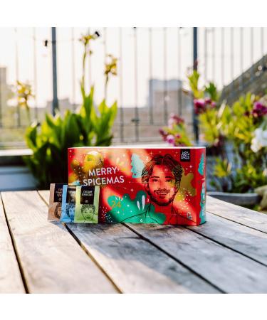 Just Spices Spice Advent Calendar 2023 | 24 Premium Spice Blends & Recipes | Perfect Christmas Gift for Men & Women (Red) - Buy Online on GoSupps.com