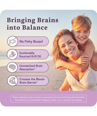 Omega w/LYSOVETA LPC | EPA & DHA Supplements for Brain Health | Focus Attention Memory & Mood | 6X Higher Absorption Than Fish Oil | Omega-3 Fatty Acid Supplements | Highest Potency LPC-DHA 30 Count (Pack of 1) - Buy Online on GoSupps.com