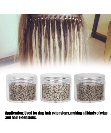 Hair Extension Link Ring Comfort Soft Safe Hair Extension Ring Hair Extension Tool for Hair Girls Salon Woman - Buy Online on GoSupps.com