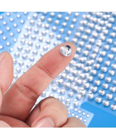 3040 Self-Adhesive Glittering Rhinestones & Jewelry Stones for Face Nails Hair Makeup - Perfect for Festivals Halloween Christmas & Crafting - Buy Online on GoSupps.com