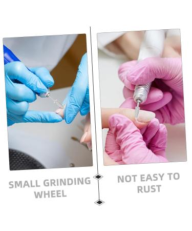 SOLUSTRE Nail Polisher Electric Nail File Nail Tools Carbide Drill Bit Professional Nail File Nail Grinding Head Nail Polish Bits Nail Builder Gel Fragments Alloy Miss Tungsten Steel - Buy Online on GoSupps.com