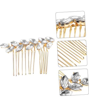 FOYTOKI Fashionable Diamond Hair Accessories Hair Combs for Women Decorative Hair Combs Hair Comb Clips Girl Headpiece Hair Accessories for Hair Comb for Thin Hair - Buy Online on GoSupps.com