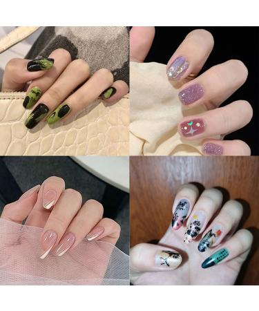 Aesthetic Nail Plates Stamping Set - Church Window Design Stamper Kit & Scraper for DIY Nail Art - Buy Online on GoSupps.com