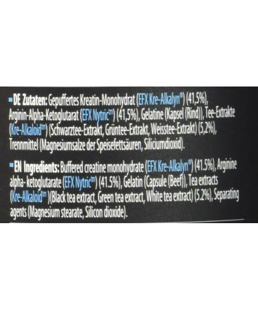 EFX Kre-Alkalyn Nitro-Pro Super Caps - 120 Creatine Capsules for Enhanced Performance - International Shipping Available - Buy Online on GoSupps.com