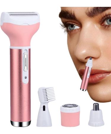 Ulapithi 4-in-1 Hair Removal for Women | Electric Bikini Trimmer for Face Armpits Arms & Nose - Buy Online on GoSupps.com