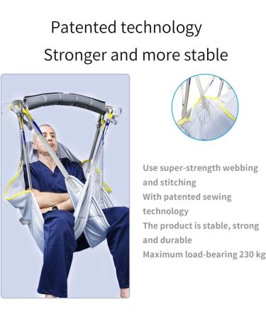 Buy Libracta Patient Lift Transfer Gurt & Stairs Board | Durable Network Fabric for Seniors & Disabled Care - Buy Online on GoSupps.com