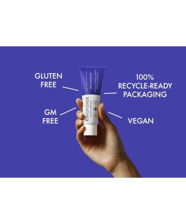 Kingfisher Natural toothpaste fennel fluoride free Suitable for vegetarians and vegans Oral Health Foundation approved Glutenfree and GMfree Ethical Consumer Best Buy 1 x 100ml - Buy Online on GoSupps.com