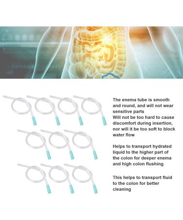 10PCS PVC Enema Tube Replacement | Disposable Enema Tubes for Easy & Smooth Use | International Shipping - Buy Online on GoSupps.com