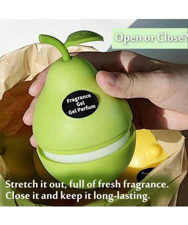 Solid Balm Solid Perfume 3D Strawberry Lemon Pear Apple Shaped Aromatherapy Portable Pocket Balm Perfume Perfect for Travel Use Natural Fragrance Parfum for Men and Women (4.2 Oz Pear) 4.2 Ounce (Pack of 1) Pear - Buy Online on GoSupps.com