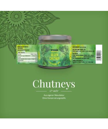 Buy Susann-S8 Algae Chutney (150g) - Fruity Tart Sweet & Sharp Flavor Experience - International Shipping Available - Buy Online on GoSupps.com