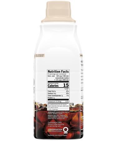 Starbucks Madagascar Vanilla Cold Brew Concentrate 32 FL OZ - Pack of 2 | Just Add Water, Makes 8 Servings - Buy Online on GoSupps.com
