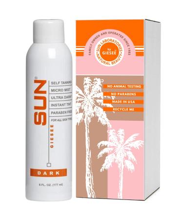 Sun Labs Self-Tanning Spray for a Golden Glow - Dark - 6 oz. Bottle 6 Fl Oz (Pack of 1)