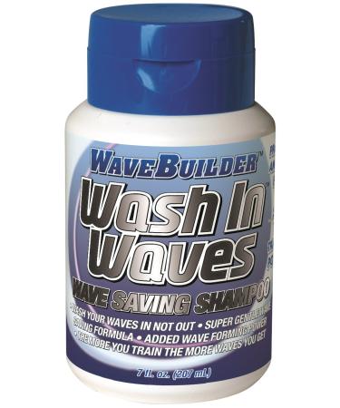 WaveBuilder Wash In Waves Shampoo 6.9 oz (Pack of 2)