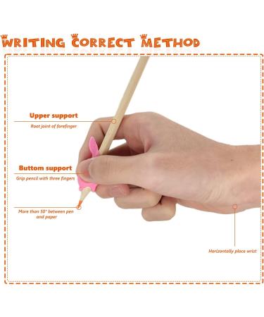 Ally-Magic Pencil Handles for Children - 10 Fish-Shaped Silicone Grip Holders for Writing Training | Perfect Tool for Kids & Students - Buy Online on GoSupps.com