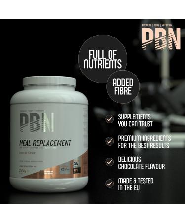 PBN - Premium Body Nutrition Meal Replacement 2.4Kg Chocolate New Improved Flavour - Buy Online on GoSupps.com