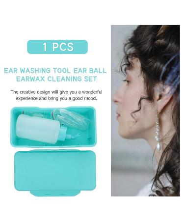 Healifty Ear Washer Cleaner Set - Disposable Flusher & Removal Tool Kit for Household Ear Irrigation - Green - Buy Online on GoSupps.com