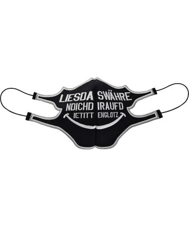 Reusable Smiley Mask - Washable Face Protection | Embroidered & Eco-Friendly - Buy Online on GoSupps.com