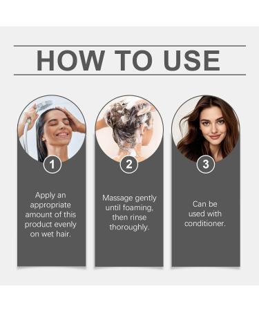 WRANBAO Polygonum Multiflorum & Ginger Shampoo against dryness and hair breakage regulates sebum production and removes dandruff moisturizing ginger shampoo cares for hair from the root 3 pieces 3 pieces - Buy Online on GoSupps.com