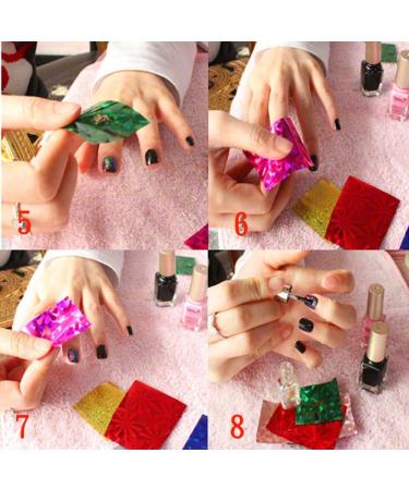 Warm Girl 2pcs Professional Nail Art Glue Set for Foil Sticker Transfer DIY Tool - Buy Online on GoSupps.com