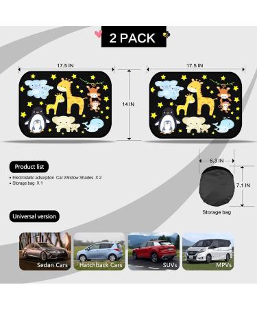 Nutmanel Car Sun Shades for Window - Effective UV Protection for Children | Baby Sunscreen Car Window Shield Visor - Buy Online on GoSupps.com