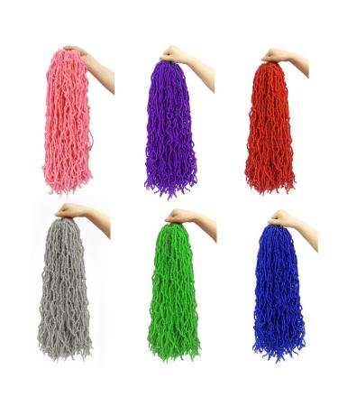 24 Inch Red Soft Locs 7 Pack | Faux Locs Crochet Hair Extensions for Black Women - Buy Online on GoSupps.com