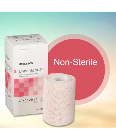 McKesson Unna Boot with Zinc Oxide & Calamine 3 x 10 yd - 12 Pack - Buy Online on GoSupps.com