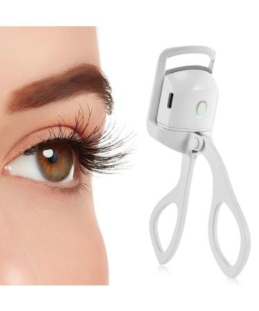 Dust2oasis Heated Eyelash Curlers Rapid Heated Lash Curler Quick Natural Curling for Long Lasting with Sensing Heating Silicone Pad-4