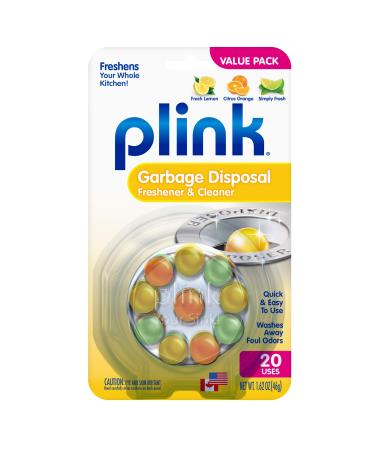 Plink 9013 Garbage Disposal Cleaner and Deodorizer, Variety Pack, 20-Count - Buy Online on GoSupps.com