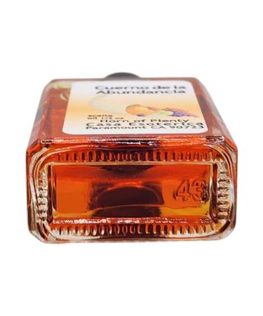 MAGICK SPACE Horn of Plenty Oil (Cuerno de la Abundancia Aceite) Spiritual Anointing Oil by CASA ESOTERICA Abundance & Prosperity Spell - Draw in Wealth Success & Fulfillment-0.5 FL OZ (1 PACK) - Buy Online on GoSupps.com