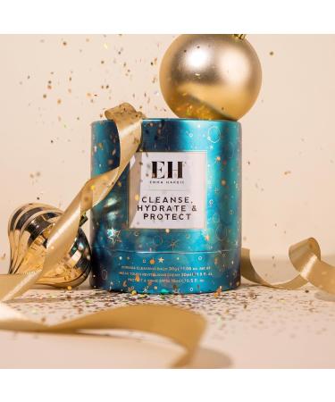 Emma Hardie Cleanse Hydrate & Protect Gift Set - Moringa Cleansing Balm Midas Touch Cream & SPF30 Moisturiser | Natural & Cruelty Free | International Shipping Available - Buy Online on GoSupps.com
