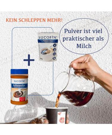 TSI Consumer Goods SUCOFIN Coffee white refined coffee and tea 22pack 12 x 400 g can + 10 x 200 g resealable aroma protection bag value pack - Buy Online on GoSupps.com