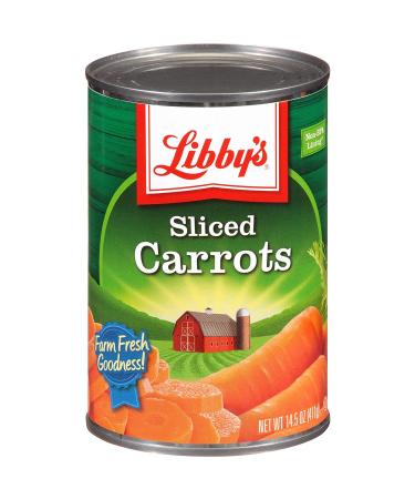 Libby's Sliced Carrots, 14.5 oz (Pack of 4)
