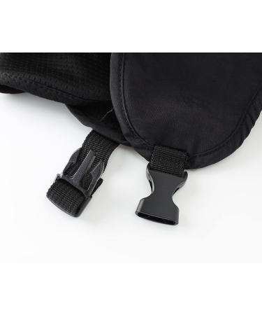 Waterproof Men's Winter Hat with Fleece Lining, Earflaps, Visor & Face Cover - Black - Buy Online on GoSupps.com