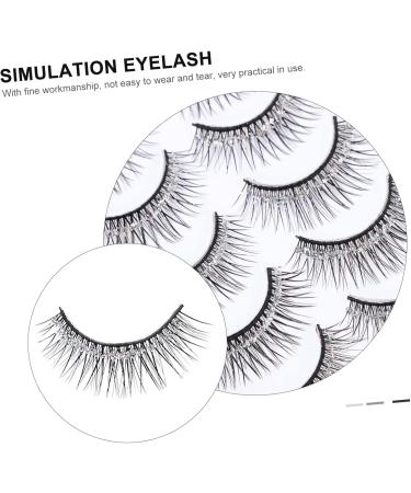 minkissy 10 Pairs Eyelashes Fluffy Eyeslash Natural Eye Lashes Halloween Makeup Supplies Long Extension Eyeslash Christmas Eye Lashes Makeup Lash Makeup Eyelash 3d Fiber Multi-layer - Buy Online on GoSupps.com