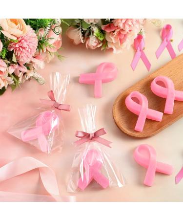 Demissle 30 Set Pink Ribbon Soaps | Breast Cancer Awareness Gifts | Bulk Party Favors for Women & Men - Buy Online on GoSupps.com