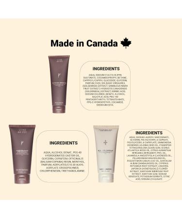 DANS UN JARDIN Beard Shaving Kit Made in Canada - Shower Gel After-Shave Balm & Shaving Gel - Fire Moon - Skin-Friendly - Beard Gift Set for Silky Smooth Shave - All Skin Types - Vegan - 3-Pack - Buy Online on GoSupps.com