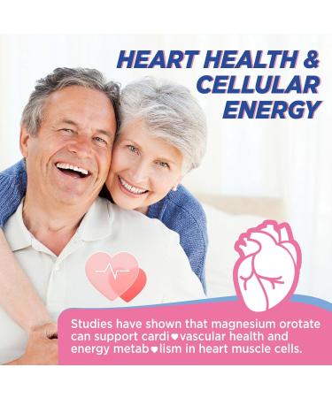 Magnesium Orotate Gummies for Women & Men 1000g Magnesium Supplement for Heart Nerve Bone & Muscle Health High Absorption Vegan Sugar Free Pectin Blueberry Flavor 60 Chews - Buy Online on GoSupps.com