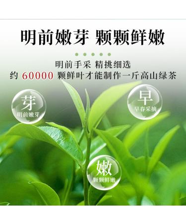 Premi re Cueillette De Th Vert Yunwu De Haute Montagne Fortement Aromatique 250g * 2 Bo tes Go t Rafra chissant - Buy Online on GoSupps.com