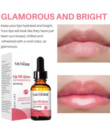 Allbesta Lip Plumper Serum Oil | Hydrating Anti-Aging Primer Foundation - Shop Internationally - Buy Online on GoSupps.com