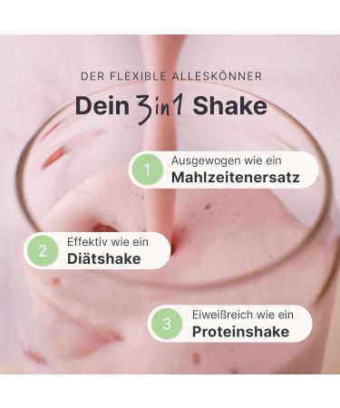 Sheko Strawberry Meal Setting Shake - 25 Gluten-Free Protein Shakes - Natural Tastes - 450g - Ideal Diet Solution - Buy Online on GoSupps.com