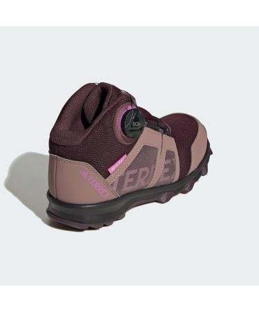 adidas Unisex Kinder Terrex Boa Mid Rain.rdy Hiking Schuhe Graue Sneakers f r Kinder (35 EU) | Shadow Maroon & Matt Purple Met Wonder Red - Buy Online on GoSupps.com