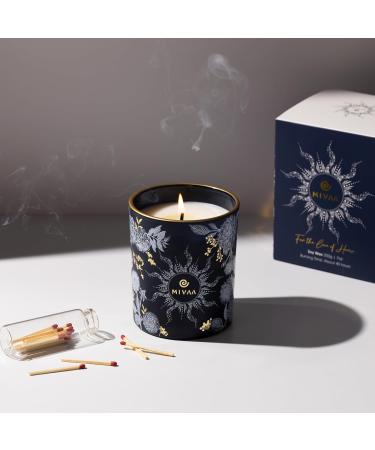 Mivaa Scented Candles Gift Set - 100% Natural Soy Wax 40 hrs Burn Pink Champagne Fragrance - Perfect for Holidays & Seasonal Ambiance - Buy Online on GoSupps.com